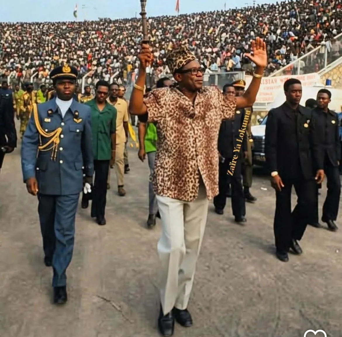 Mobotu Sese Seko (Zaïre), 1974